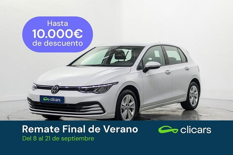 Blanco Usado 2022 VW Golf VIII Berlina | 22.590 € (Precio justo) - Imagen 1/4