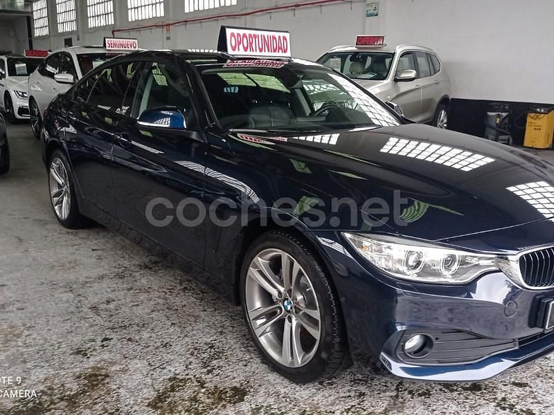 Usado BMW 420 Sport Line 190 CV (139 kW) 2015 Azul Coupe