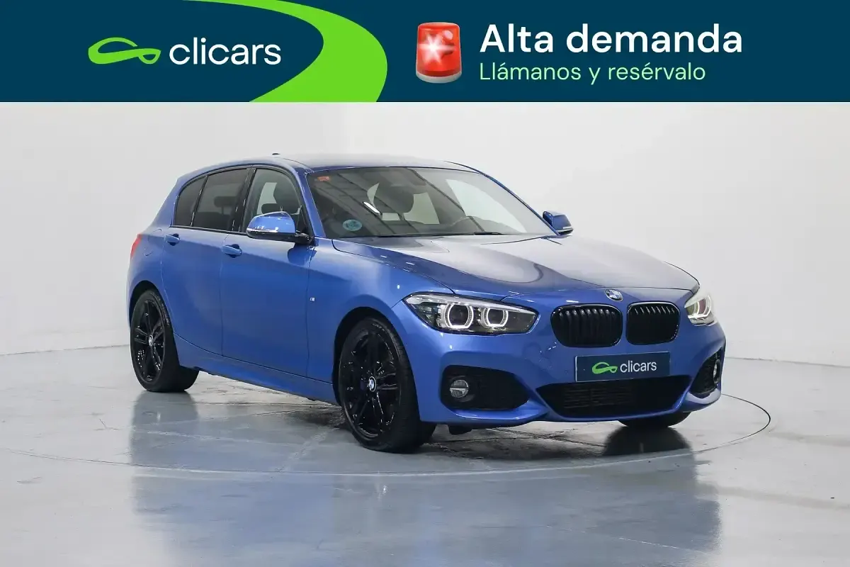 Usado BMW 118 150 CV (110 kW) 2019 Azul Utilitario