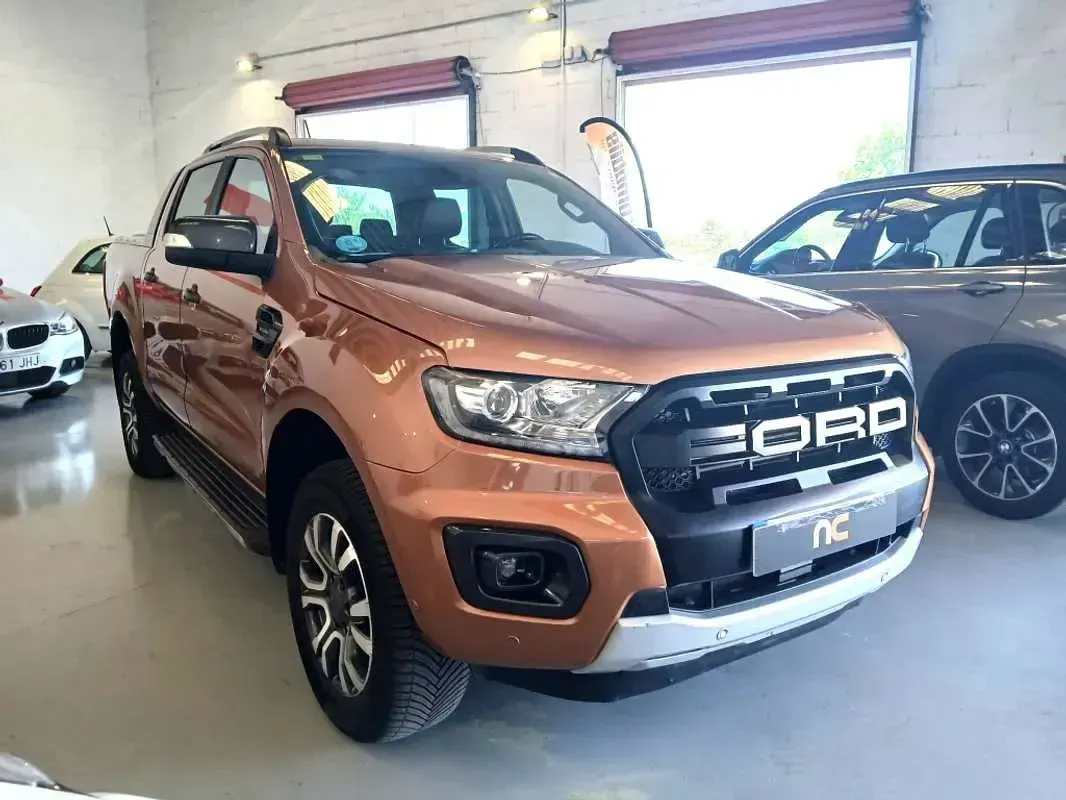 Usado Ford Ranger Wildtrack 213 CV (156 kW) 2019 Naranja Pickup/Camioneta