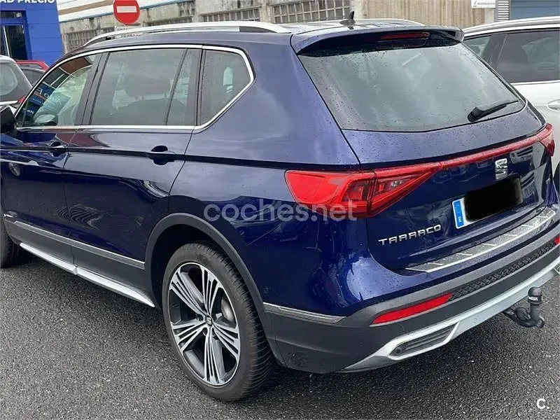 Usado Seat Tarraco 4Drive 190 CV (139 kW) 2020 Azul SUV