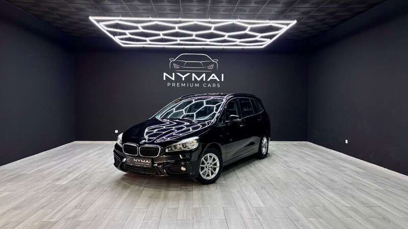 Negro Usado 2016 BMW 218 Gran Tourer Monovolumen | 15.995 € (Precio justo) - Imagen 1/4