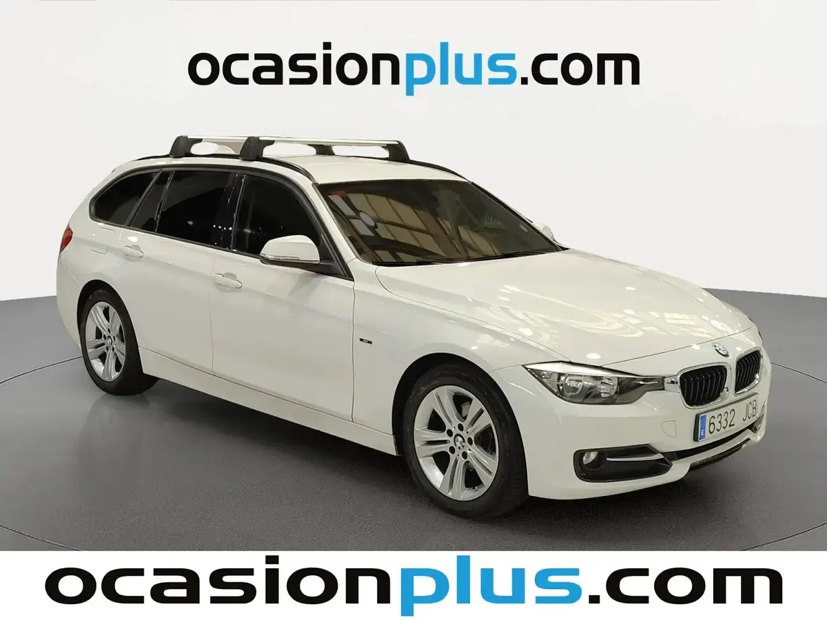 Usado BMW 318 143 CV (105 kW) 2015 Blanco Familiar