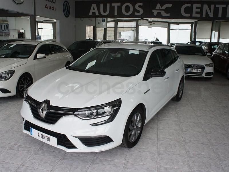 Usado Renault Mégane GrandTour LIMITED 115 CV (84 kW) 2019 Blanco Familiar
