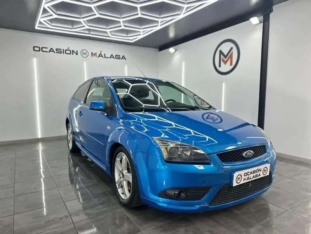 Usado Ford Focus Sport 116 CV (85 kW) 2006 Azul Utilitario