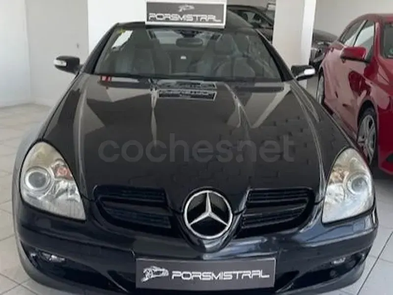 Usado Mercedes SLK200 AMG Edition 1 163 CV (119 kW) 2007 Negro Descapotable