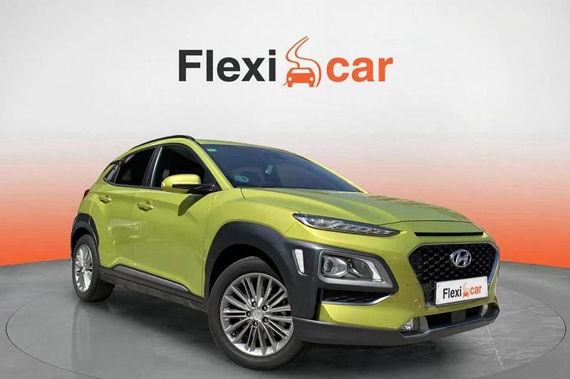 Usado Hyundai Kona 120 CV (88 kW) 2019 Verde SUV