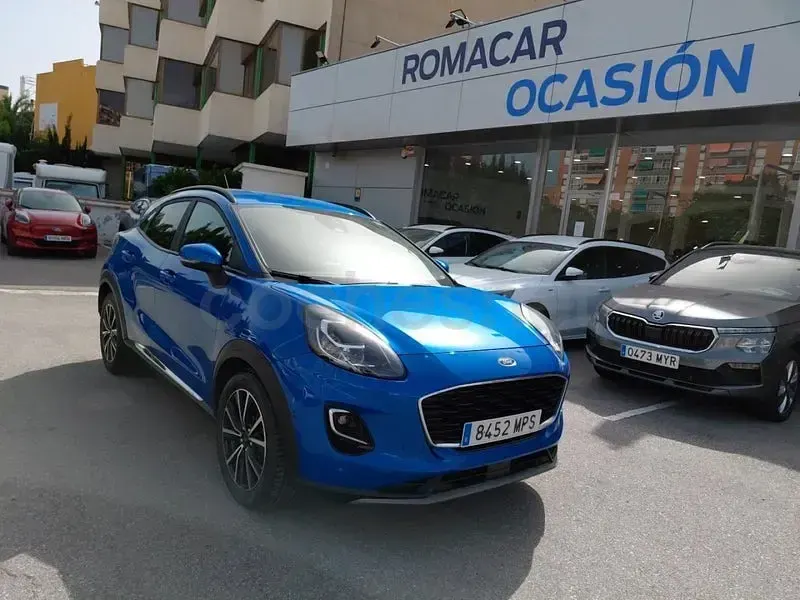Usado Ford Puma Titanium 125 CV (91 kW) 2024 Azul SUV