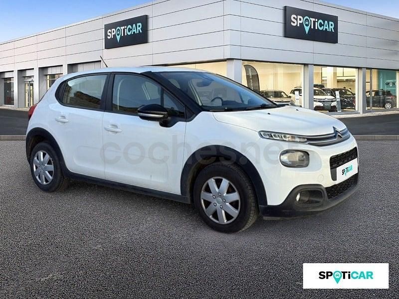 Usado Citroën C3 Feel 82 CV (60 kW) 2019 Blanco Utilitario