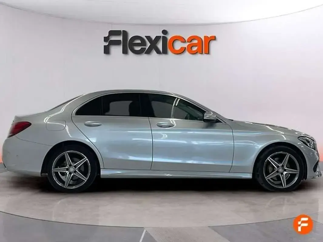 Usado Mercedes C220 170 CV (125 kW) 2015 Gris Berlina