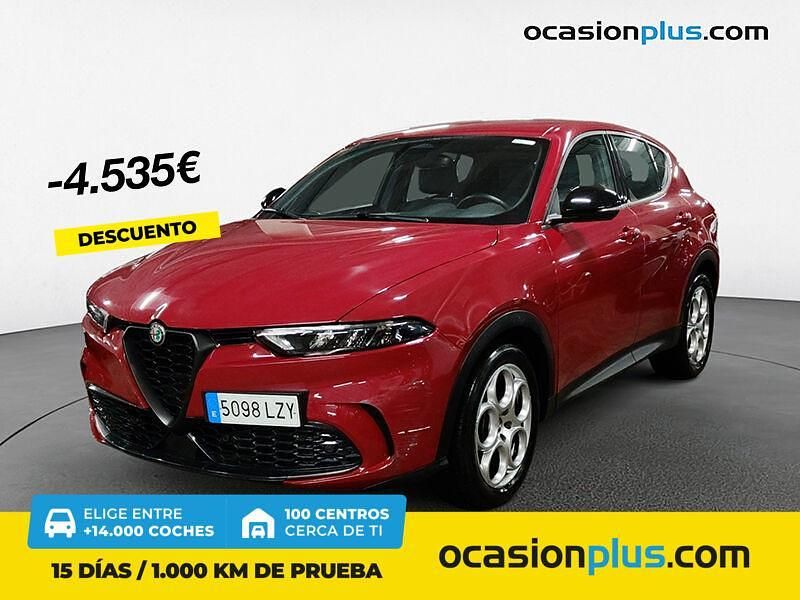 Rojo Usado 2022 Alfa Romeo Tonale Sprint SUV | 24.700 € (Precio justo) - Imagen 1/4