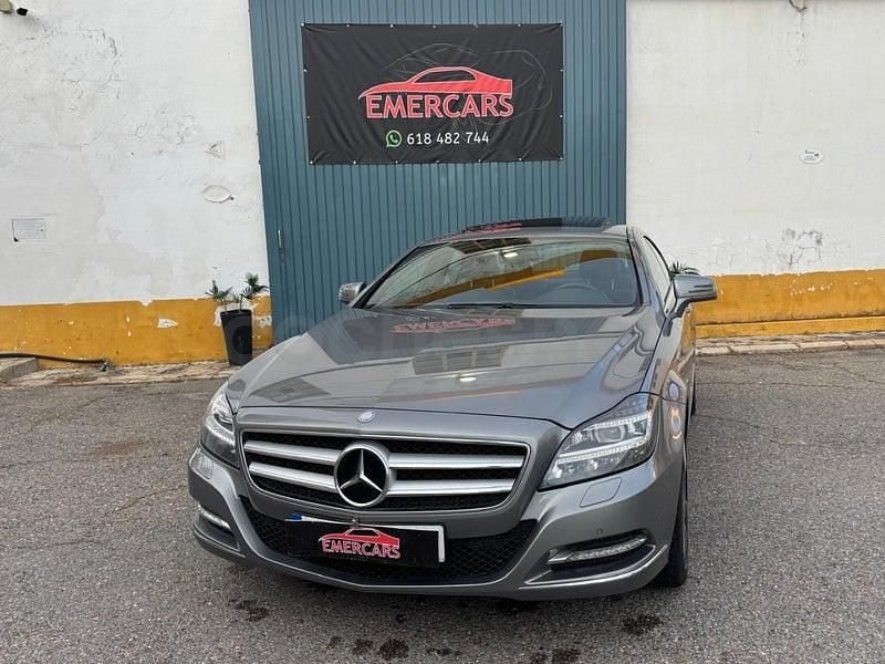 Usado Mercedes CLS350 265 CV (194 kW) 2011 Gris / plata Berlina