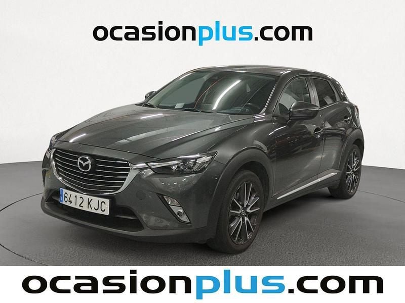 Gris oscuro Usado 2018 Mazda CX-3 Luxury SUV | 15.264 € (Buen precio) - Imagen 1/4