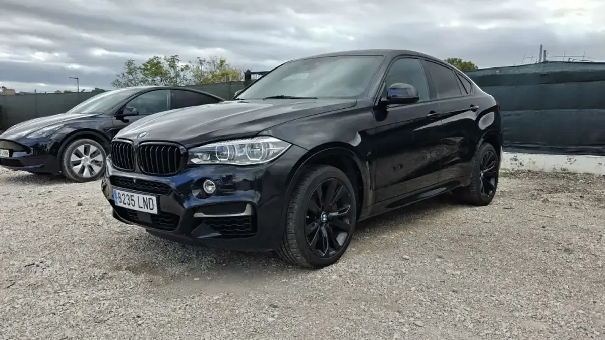 Usado BMW X6 381 CV (280 kW) 2017 Negro SUV