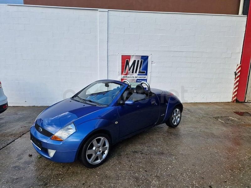 Usado Ford StreetKa 95 CV (69 kW) 2003 Azul Descapotable