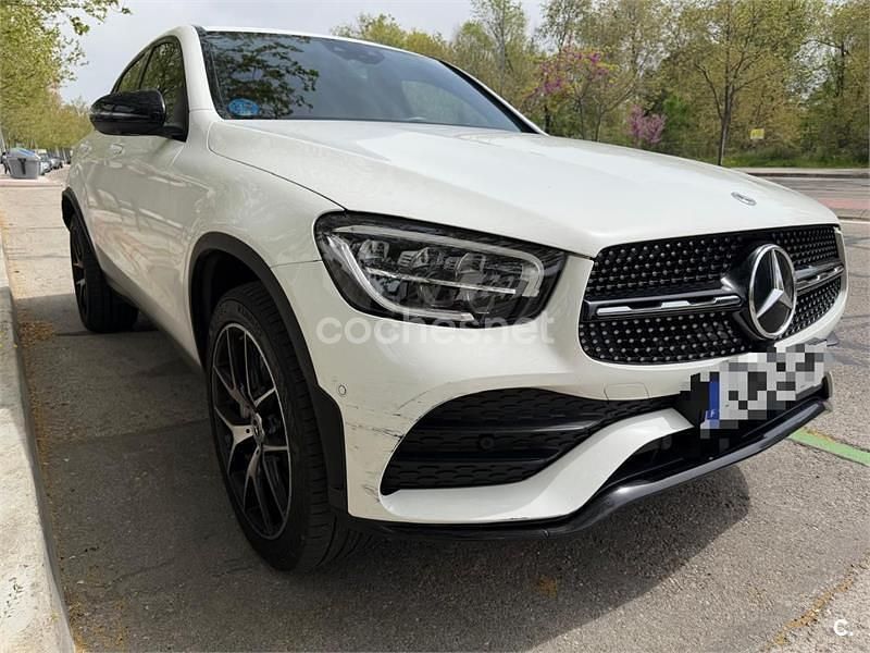 Usado Mercedes GLC300e 306 CV (225 kW) 2022 Blanco Coupe