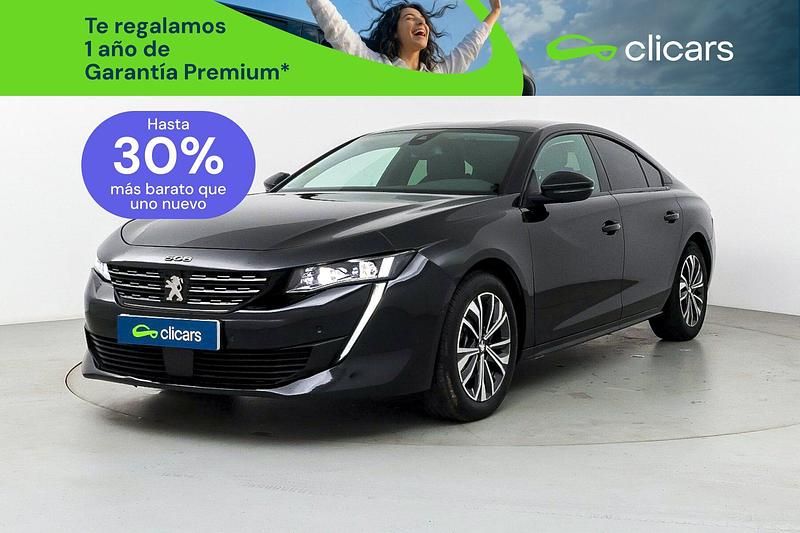 Usado Peugeot 508 Allure 130 CV (95 kW) 2022 Negro Berlina