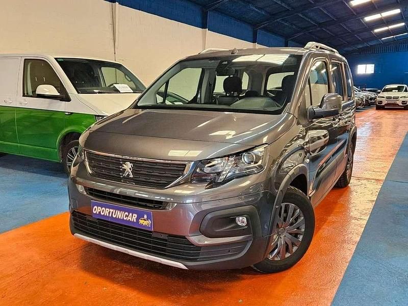 Gris / plata Usado 2018 Peugeot Rifter Allure Monovolumen | 14.990 € (Precio justo) - Imagen 1/4