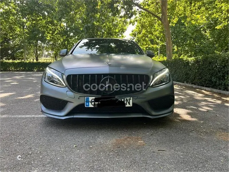 Usado Mercedes C220 170 CV (125 kW) 2018 Gris / plata Berlina