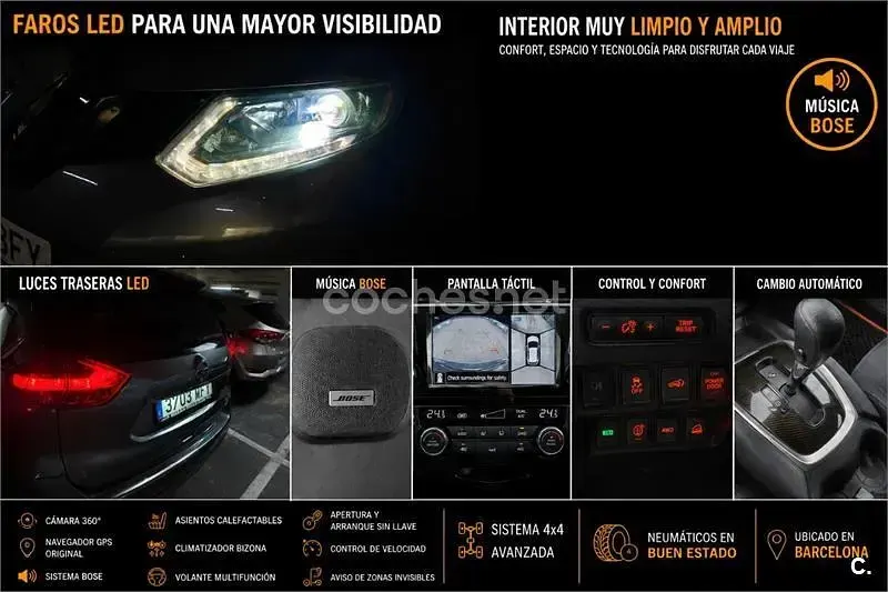 Usado Nissan X-Trail Visia 163 CV (119 kW) 2015 Gris / plata SUV