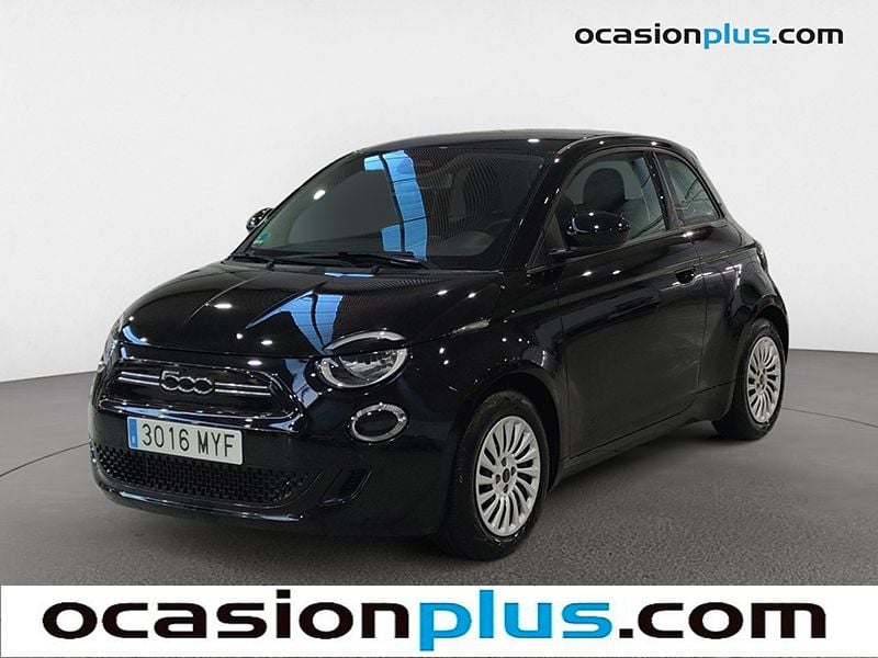 Negro Usado 2022 Fiat 500e Action Utilitario | 12.319 € (Precio justo) - Imagen 1/4