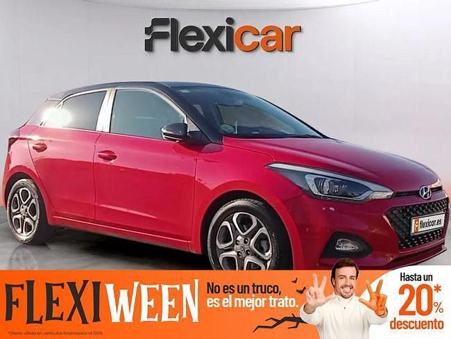 Rojo Usado 2020 Hyundai i20 Berlina | 13.490 € (Precio justo) - Imagen 1/4