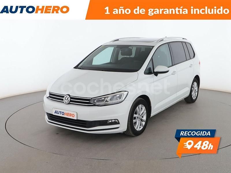 Blanco Usado 2018 VW Touran Advance Monovolumen | 21.999 € (Caro) - Imagen 1/3