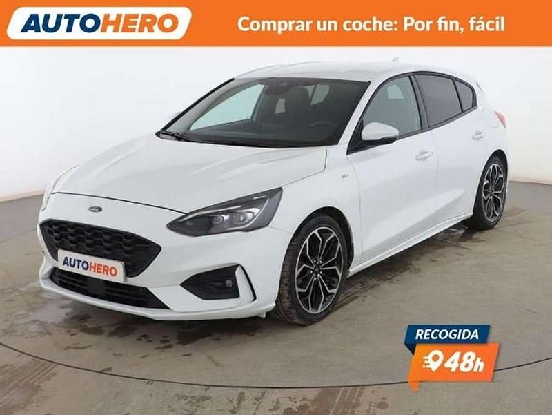 Usado Ford Focus ST-Line 125 CV (91 kW) 2020 Blanco Utilitario