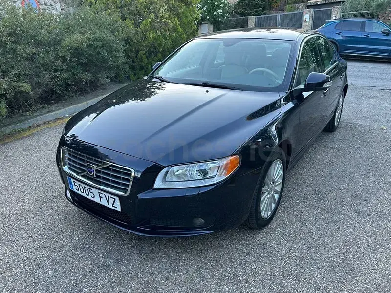 Usado Volvo S80 Summum 185 CV (136 kW) 2007 Azul Berlina