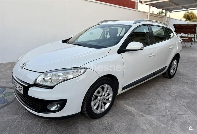 Blanco Usado 2013 Renault Mégane GrandTour Business Familiar | 7400 € (Precio justo) - Imagen 1/4
