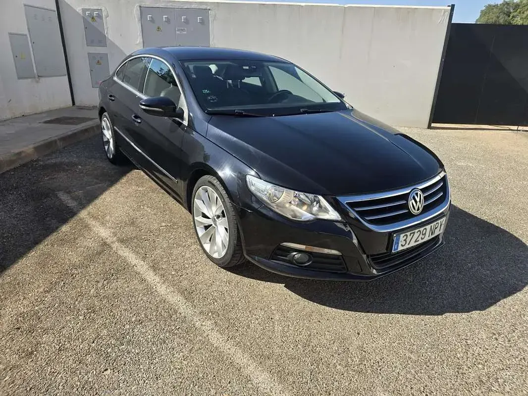 Usado VW Passat 170 CV (125 kW) 2009 Negro Coupe