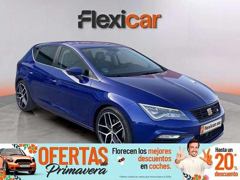 Usado Seat Leon ST FR 150 CV (110 kW) 2019 Azul Familiar