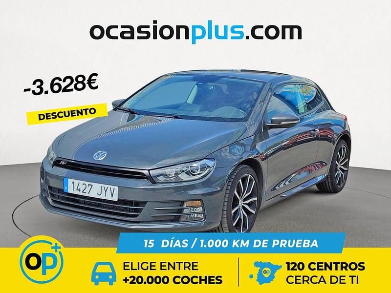 Gris Usado 2017 VW Scirocco R-line Coupe | 19.899 € (Precio justo) - Imagen 1/4