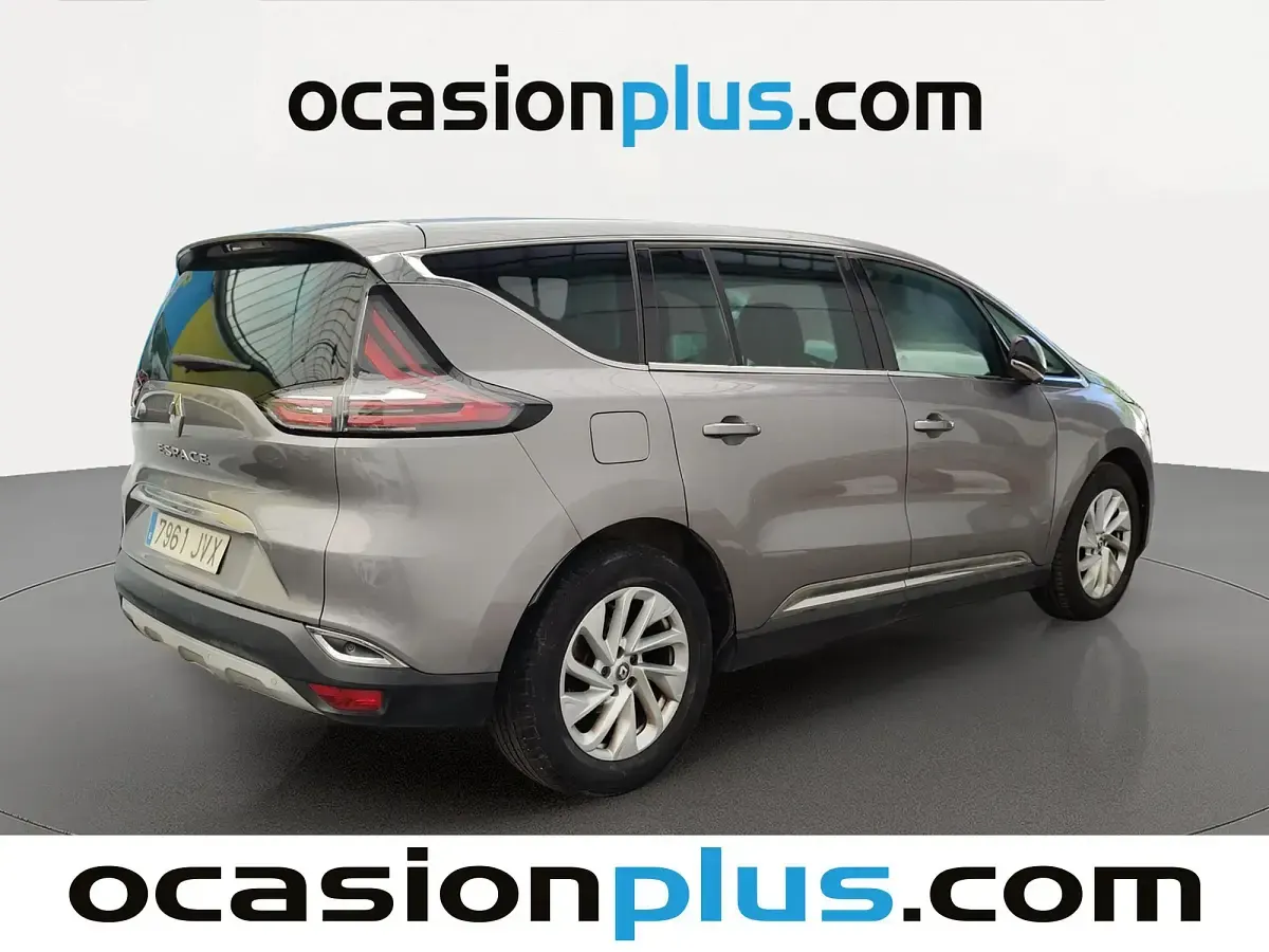 Usado Renault Espace Zen 160 CV (117 kW) 2016 Gris Monovolumen
