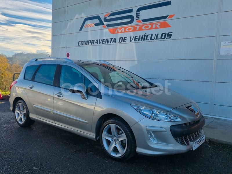 Beige Usado 2009 Peugeot 308 SW Familiar | 4999 € (Precio justo) - Imagen 1/4