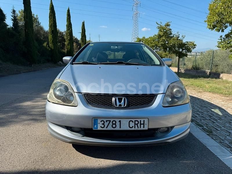 Usado Honda Civic Sport 110 CV (80 kW) 2004 Gris / plata Berlina