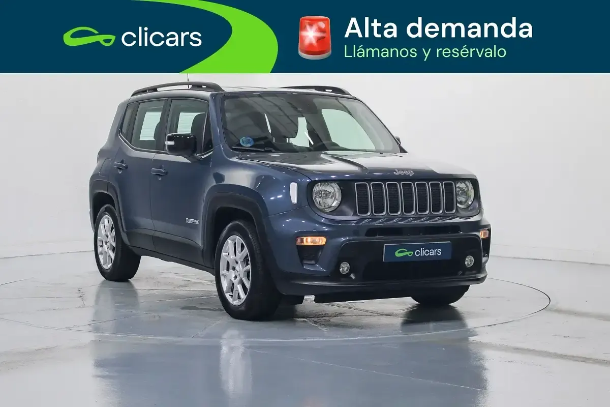 Usado Jeep Renegade Limited 130 CV (95 kW) 2024 Azul SUV