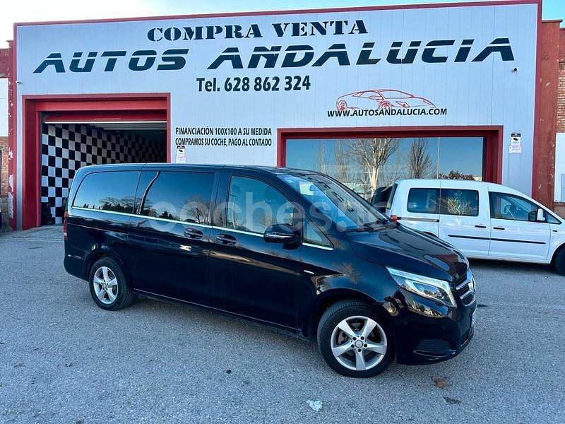 Usado Mercedes V220 Avantgarde 163 CV (119 kW) 2019 Negro Monovolumen