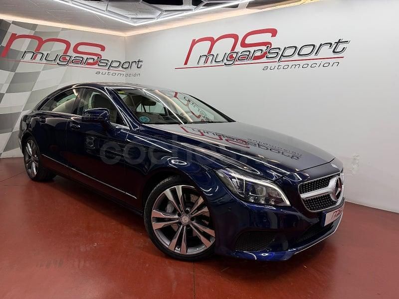 Usado Mercedes CLS350 252 CV (185 kW) 2014 Azul Berlina