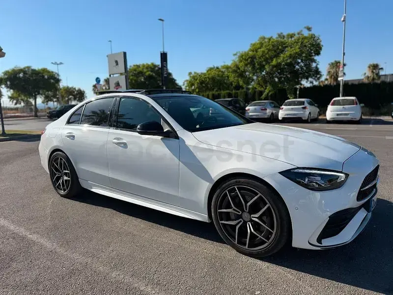 Usado Mercedes C220 194 CV (142 kW) 2023 Blanco Coupe