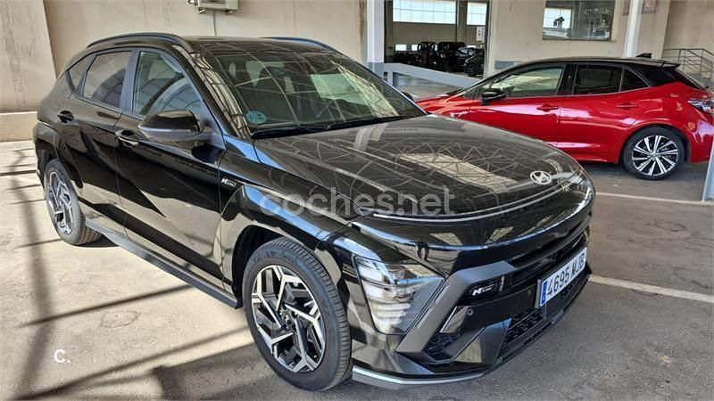 Usado Hyundai Kona N Line 198 CV (145 kW) 2023 Negro SUV