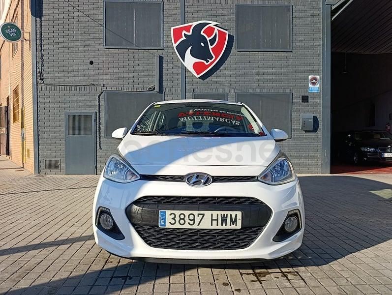 Usado Hyundai i10 67 CV (49 kW) 2014 Blanco Utilitario