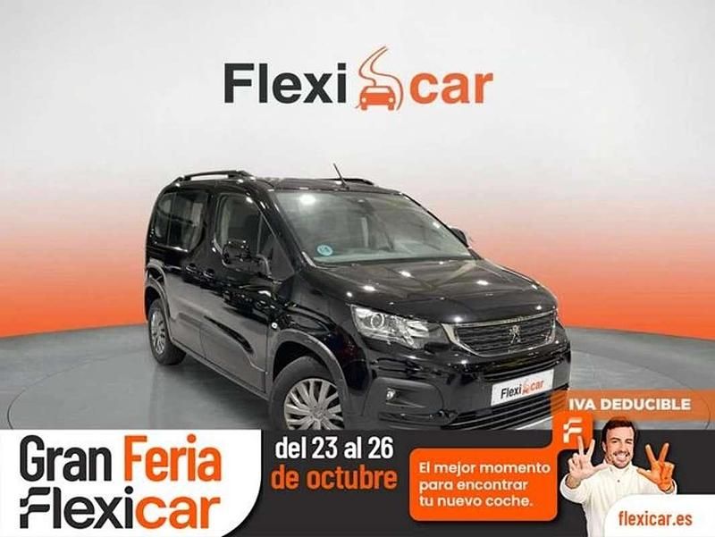 Negro Usado 2023 Peugeot Rifter GT Monovolumen | 18.990 € (Super precio) - Imagen 1/4