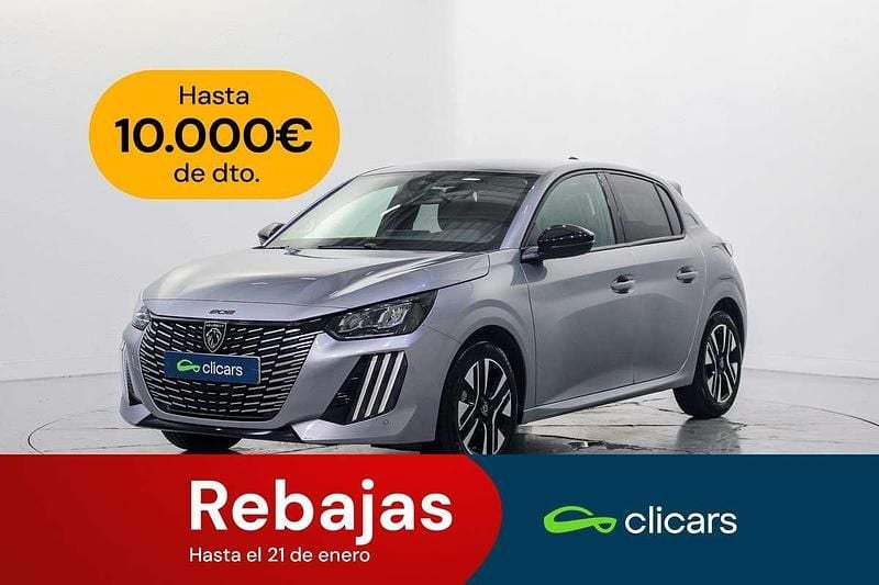 Plateado Usado 2024 Peugeot 208 Allure Utilitario | 15.490 € (Buen precio) - Imagen 1/4