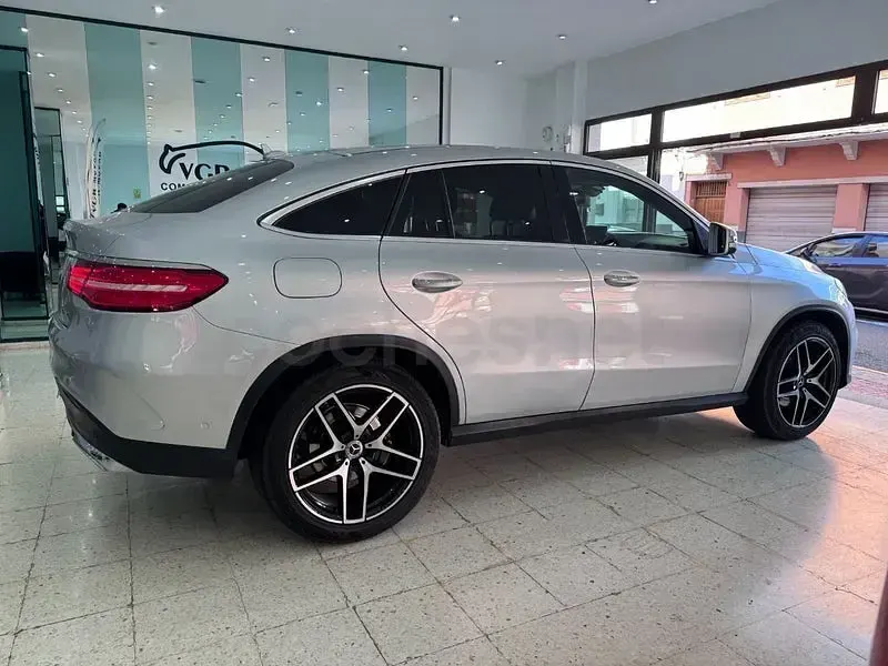 Usado Mercedes GLE350 258 CV (189 kW) 2018 Gris / plata Coupe
