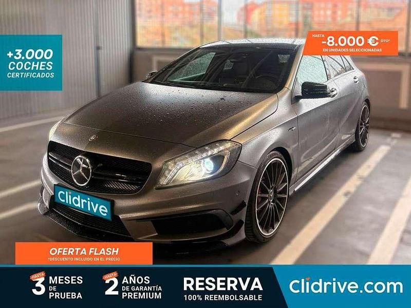 Gris Usado 2014 Mercedes A45 AMG AMG Utilitario | 25.690 € (Buen precio) - Imagen 1/3