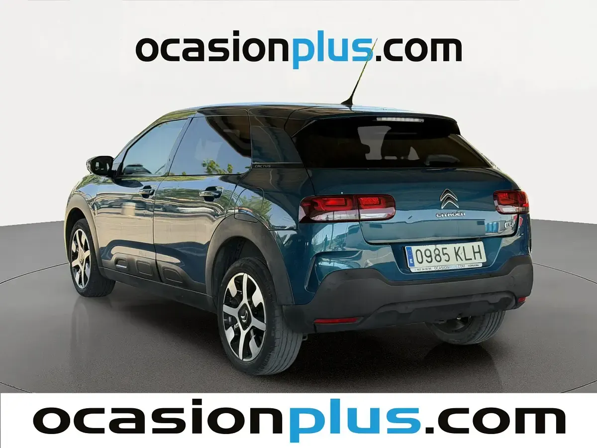 Usado Citroën C4 Cactus Shine 99 CV (72 kW) 2018 Azul Utilitario
