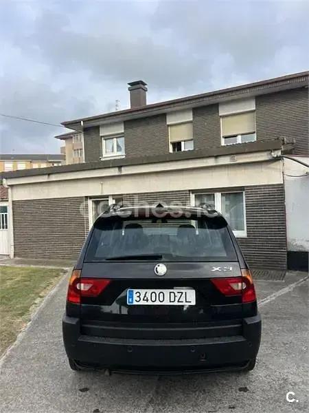 Usado BMW X3 150 CV (110 kW) 2005 Negro SUV
