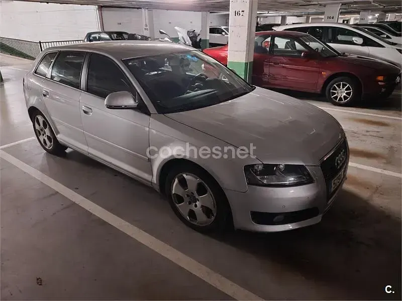 Usado Audi A3 Ambition 200 CV (147 kW) 2008 Blanco Utilitario