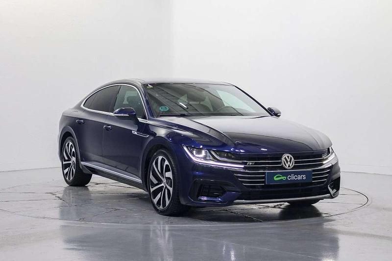 Usado VW Arteon R-line 150 CV (110 kW) 2018 Azul Utilitario